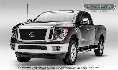 T-Rex Grilles - T-Rex Grilles 6717851-BR X-Metal Series Studded Mesh Grille - Image 2