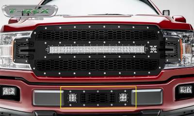 T-Rex Grilles 7325711 Laser Torch Series Bumper Grille