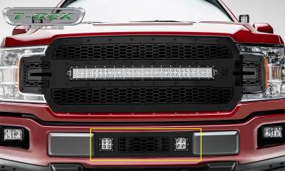 T-Rex Grilles 7325711-BR Stealth Laser Torch Series Bumper Grille