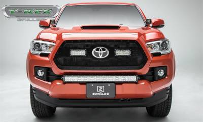 T-Rex Grilles - T-Rex Grilles 6319511-BR Stealth Torch Series LED Light Grille - Image 4