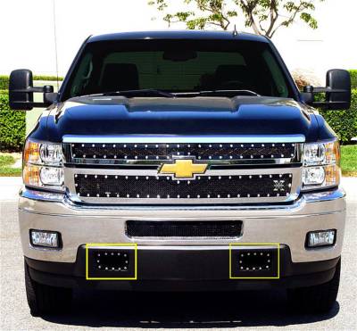 T-Rex Grilles - T-Rex Grilles 6721151 X-Metal Series Studded Bumper Grille Insert - Image 2