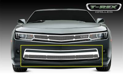 T-Rex Grilles - T-Rex Grilles 55031 Upper Class Series Mesh Bumper Grille Overlay - Image 2