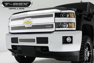 T-Rex Grilles - T-Rex Grilles 55122 Upper Class Series Mesh Bumper Grille Overlay - Image 2