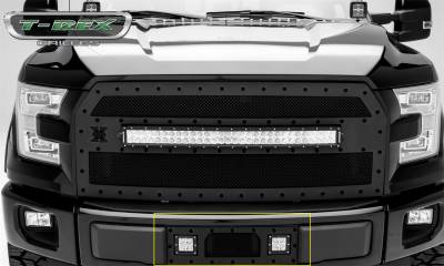 T-Rex Grilles 6325731-BR Stealth Torch Series LED Light Bumper Grille
