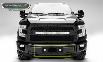 T-Rex Grilles - T-Rex Grilles 6325731-BR Stealth Torch Series LED Light Bumper Grille - Image 2