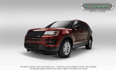 T-Rex Grilles - T-Rex Grilles 52664 Upper Class Series Mesh Bumper Grille Overlay - Image 4