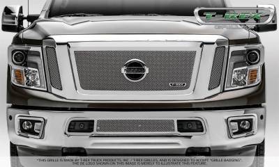 T-Rex Grilles - T-Rex Grilles 54785 Upper Class Series Mesh Grille - Image 4