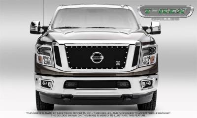 T-Rex Grilles - T-Rex Grilles 6717851 X-Metal Series Studded Mesh Grille - Image 3