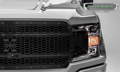T-Rex Grilles - T-Rex Grilles 7715891-BR Stealth Laser X-Metal Series Grille - Image 2