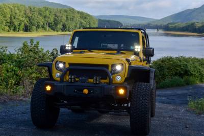 KC HiLites - KC HiLites 280 KC Flex Quad LED Combo Beam System - Image 8