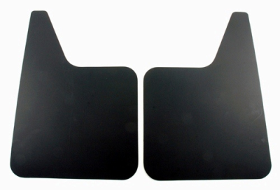 Highland 1005700 18" X 12" Black Plastic Mud Flaps Pair