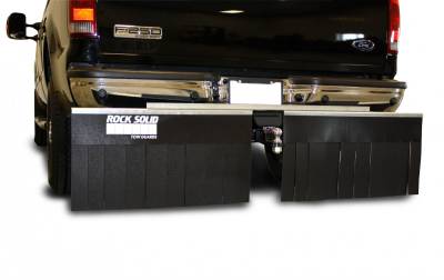 Smart Solutions Rock Solid 01868 Truck Hitch Mud Flap System 78" x 18" with 4" Lift Bracket