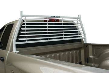 GO 655FRAME White Painted-Frame Only Headache Rack Toyota Tacoma 1995-2004