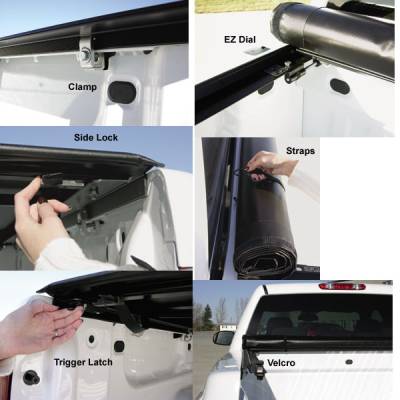 Access Cover - Access 91019 Vanish Roll Up Tonneau Cover Ford Full Size Old Body Long Bed 1973-1998 - Image 2