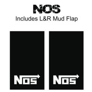 Proven Design - Heavy Duty Series Mud Flaps 22" x 13" - NOS Logo