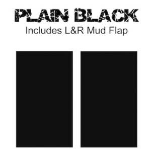 Proven Design - Heavy Duty Series Mud Flaps 22" x 13" - Plain Logo