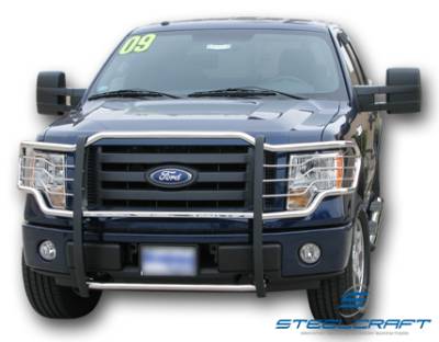 Steelcraft 51297 Stainless Steel Grille Guard Ford F150 (2004-2008)