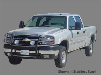 Go Industries 49735 Black Grille Shield Grille Guard Chevrolet Silverado 1500 (2007-2011)