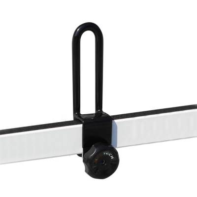 Vantech - Vantech H1093W 2 Bar System White Aluminum (42-45 Inch Width) Pickup Toppers & Caps Universal - Image 5