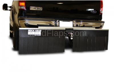 Smart Solutions Rock Solid 00011 Truck Hitch Mud Flap System 78" x 14"