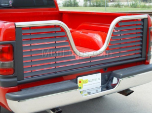 Tailgates - V-Gate Black/Stainless Tailgate - Dodge