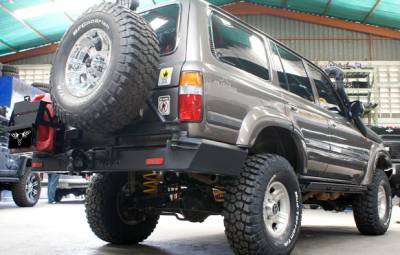 VPR 4x4 PT-001 Rear Bumper Serie 80 Autana 1990-1997