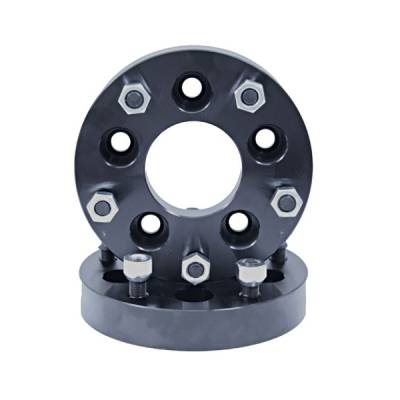 Rugged Ridge 15201.04 125" Wheel Adapter Kit Converts 5 On 45 To 5 On 55 Pair