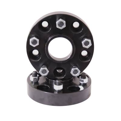 Rugged Ridge 15201.05 Wheel Spacer Pair Black 5 On 5 Jeep Wrangler JK 2007-2011 15 Inch Spacer