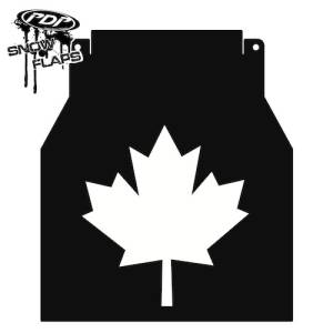 Snow Flaps - Yamaha Snowmobiles - "Maple Leaf" Logo