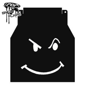 Snow Flaps - Arctic Cat M-Series/X-Fire 2005-2008 - "Smiley" Logo