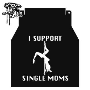Snow Flaps - Arctic Cat M-Series/X-Fire 2005-2008 - "Stripper" Logo