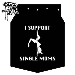 Snow Flaps - Arctic Cat Pro Climb 2012+ - "Stripper" Logo