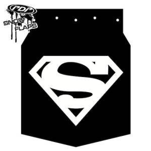 Snow Flaps - Arctic Cat Pro Climb 2012+ - "Superman" Logo