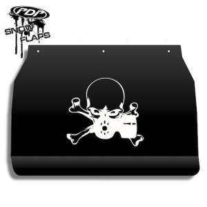 Snow Flaps - Arctic Cat ZR/ZL/ZRT Chassis - "Gasmask" Logo