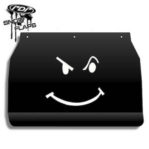 Snow Flaps - Arctic Cat ZR/ZL/ZRT Chassis - "Smiley" Logo