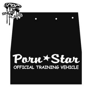 Snow Flaps - Ski Doo REV 2004-2007 - "Pornstar" Logo