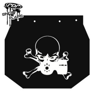 Snow Flaps - Ski Doo XP 2008+ - "Gasmask" Logo