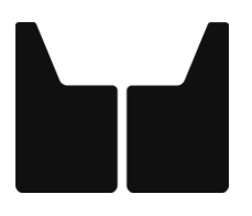 Mud Flaps for Trucks - Proven Design - Classic Series Mud Flaps 20" x 12"