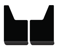 Mud Flaps for Trucks - Proven Design - Contour Series Mud Flaps 19" x 12"