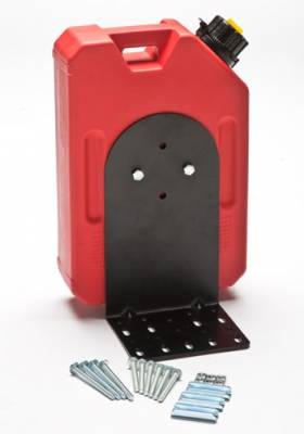 RotopaX RX-1G-PM-LDL 1 Gallon Fuel + Pack Mount + L-Bracket