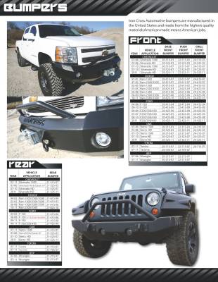 Iron Cross - Iron Cross 24-615-94 Front Bumper with Full Grille Guard Dodge Ram 2500/3500 1994-2002 - Image 6