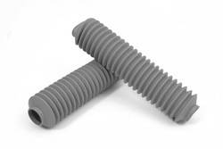 Daystar KU20000GY Universal Sinlge Shock Boot with Matching Shock Bushings & 1 Zip Tie on Shock Threrapy Card