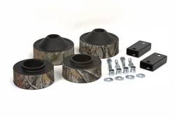 Daystar KJ09137CAMO Suspension Lift 1-3/4" Front & Rear Coil Spacer Kit Bump Stops Rear Sway Bar Brackets Camo 2007-2012 Jeep JK Wrangler 2WD & 4WD