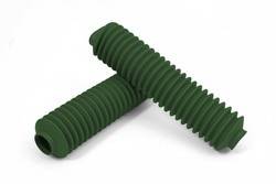 Daystar KU20000GN Universal Sinlge Shock Boot with Matching Shock Bushings & 1 Zip Tie on Shock Threrapy Card