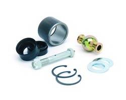 Daystar KU70002BK Universal 2.5" Poly Joint Weld On Includes Outer Sleeve Polyurethane Bushings Greaseable Bolt & Sleeve