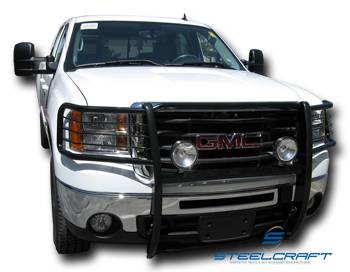 Steelcraft - Steelcraft 50370 Black Grille Guard GMC Sierra 2500HD/3500 (2007-2010) - Image 2
