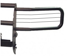 Go Industries 26735B Black Headlight Brush Guard Attachment (Fits Chevrolet Silverado 1500 2007-2011 Part #: 33735B)