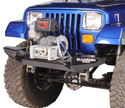 Hanson Offroad JR51102-P Jeep 52" Basic Front Bumper