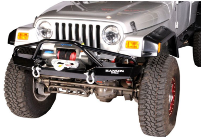 Hanson Offroad JR61302-P Jeep 60" Fenderbar Front Bumper