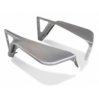 Poison Spyder 14-02-070 Jeep TJ/LJ DeFender 3in Flare Bare Metal